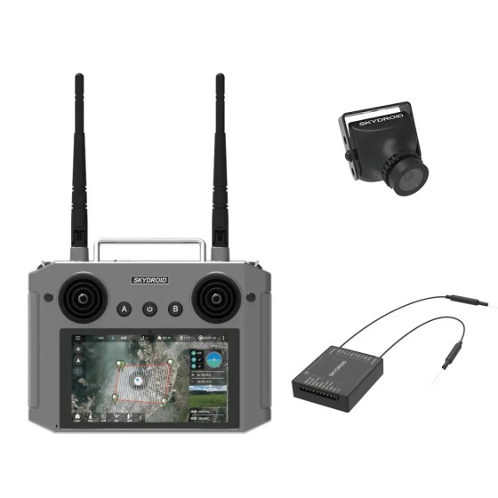 SKYDROID H12 UAV Remote Control 2.4GHz 1080P Digital Image Control Three-in-one Image Transmission Agricultural Plant protection